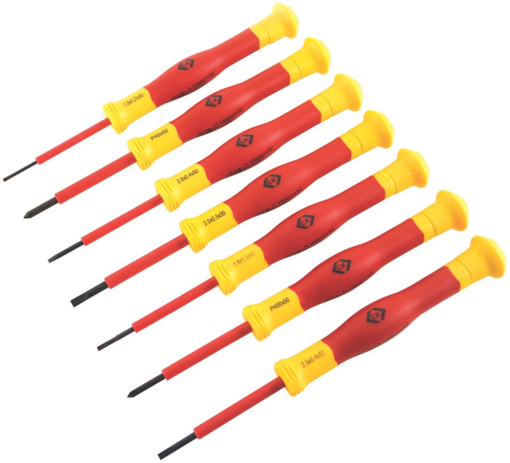Ensemble De 7 tournevis De Précision VDE C.K Assortis