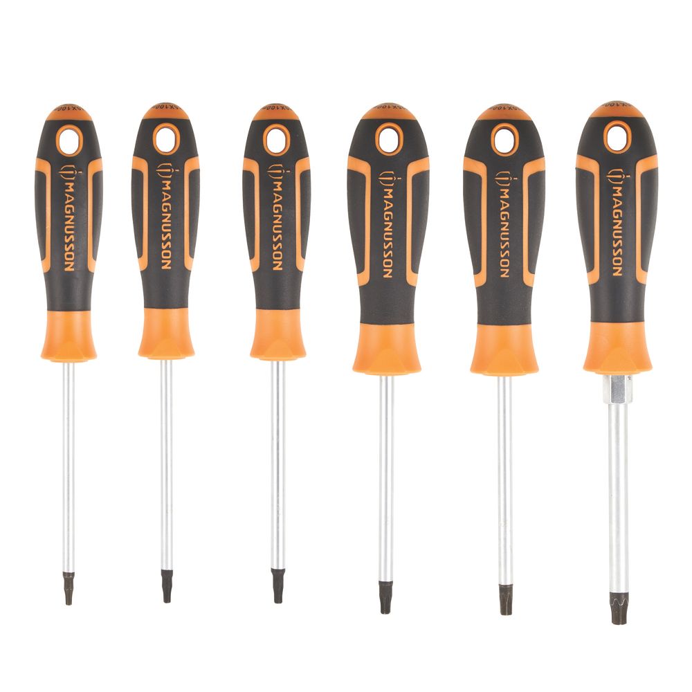 Assortiment De 6 tournevis TX Magnusson