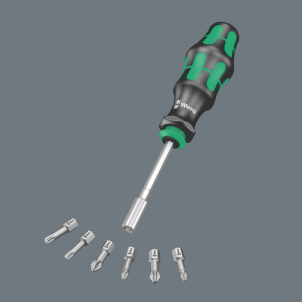 Assortiment D'embouts De Visseuse Interchangeables Kraftform Kompakt Wera 7 pièces
