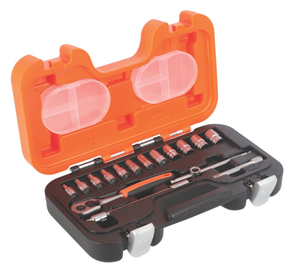 Assortiment De 16 douilles Bahco S160 1/4"