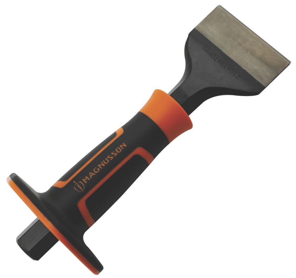 Ciseau De Maçon Avec Pare-coups Magnusson 2¾" X 8½"