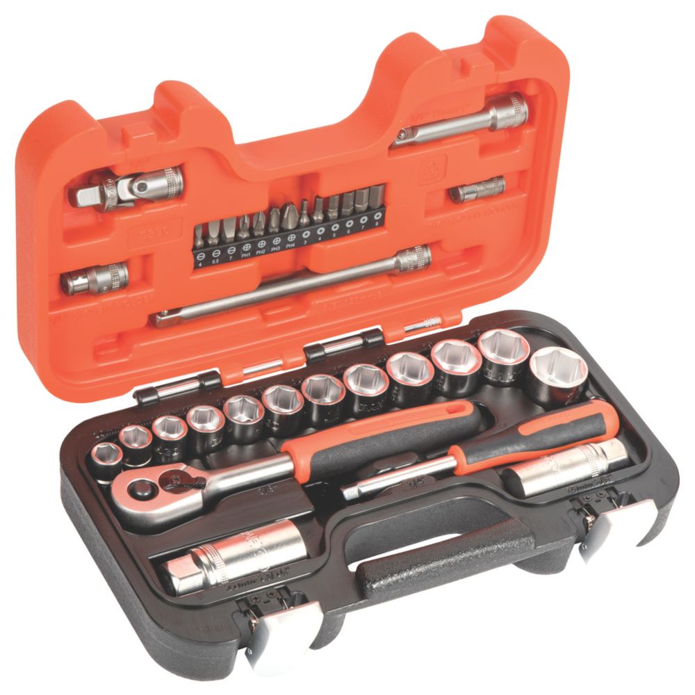  Assortiment De Douilles à Entraînement Mixte S330 Bahco 33 pièces