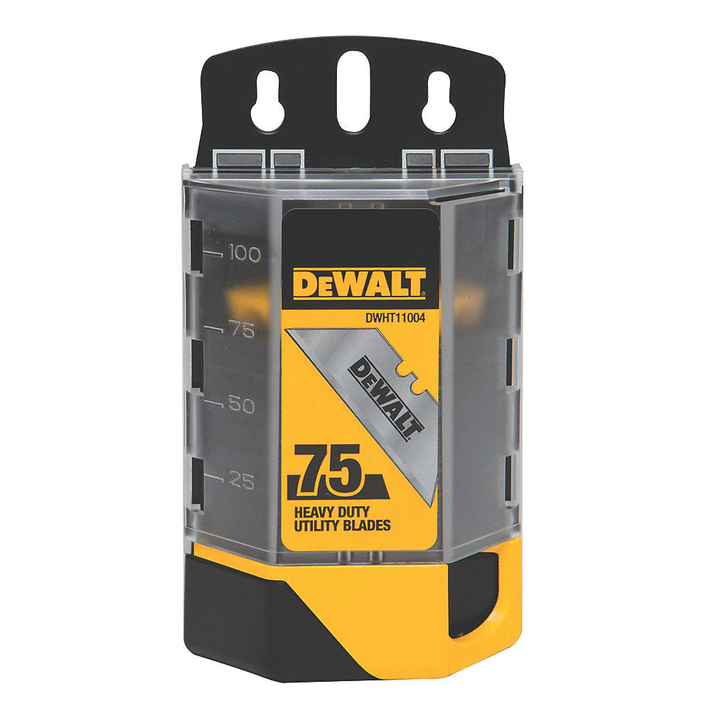  Lot De 75 lames De Couteau Droites DeWalt DWHT11004-7