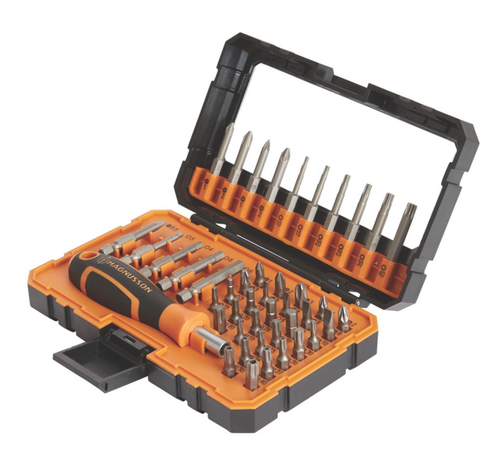  Embouts Magnusson - 44 Pièces, En Coffret
