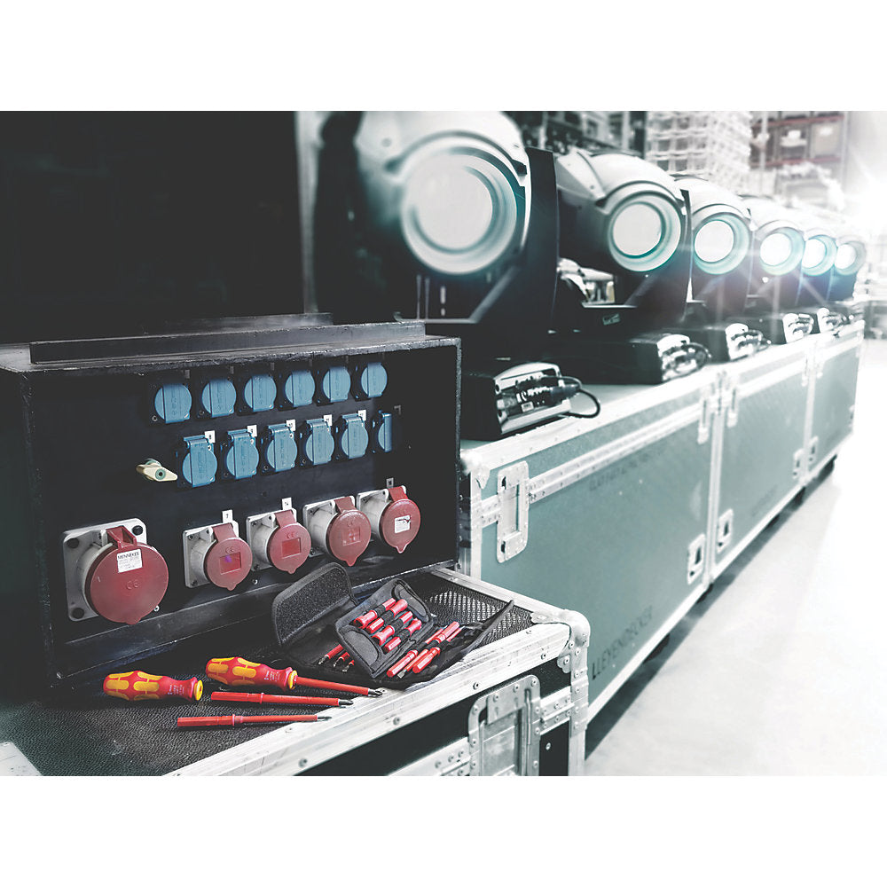  Assortiment De Tournevis Interchangeables VDE Kraftform Kompakt Wera 16 pièces