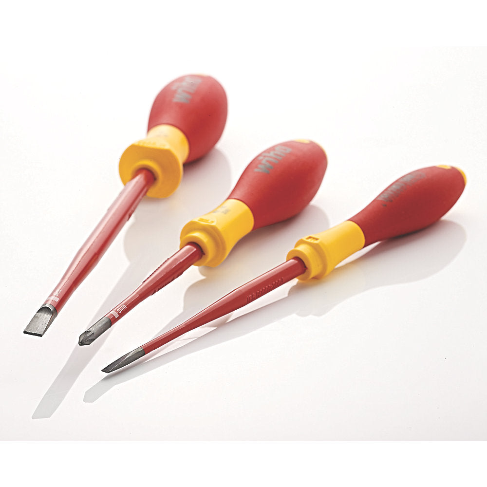  Assortiment De 6 tournevis VDE Slimfix Wiha SoftFinish