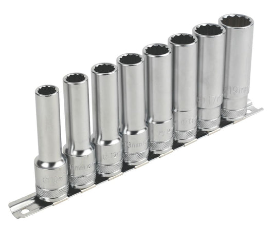  Rail De 8 douilles Longues Magnusson 1/2"