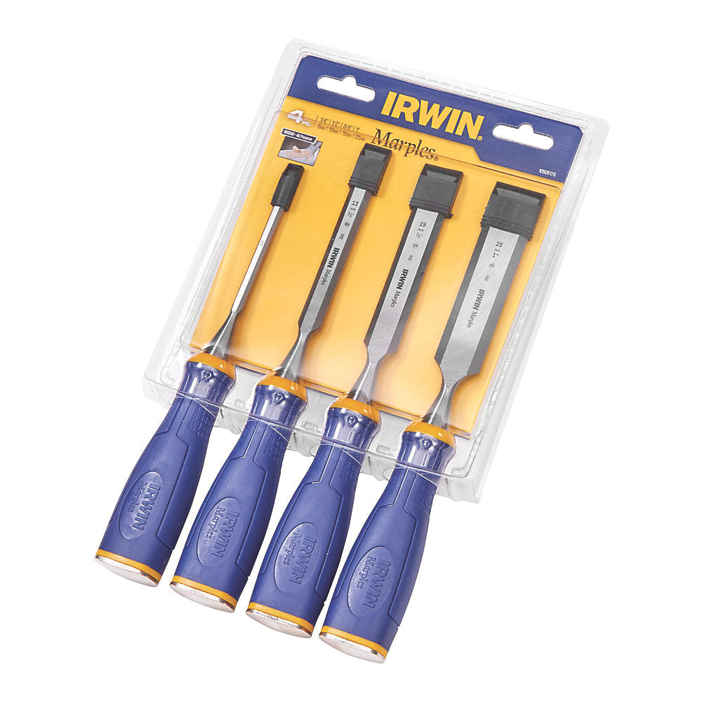  4 ciseaux à Bois Biseautés Irwin Marples