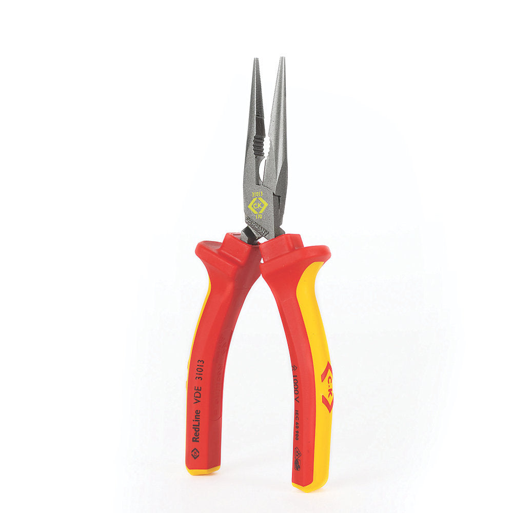  Pince à Bec Demi-rond VDE C.K 175mm