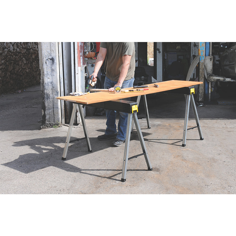 Paire De Tréteaux Pliables Stanley