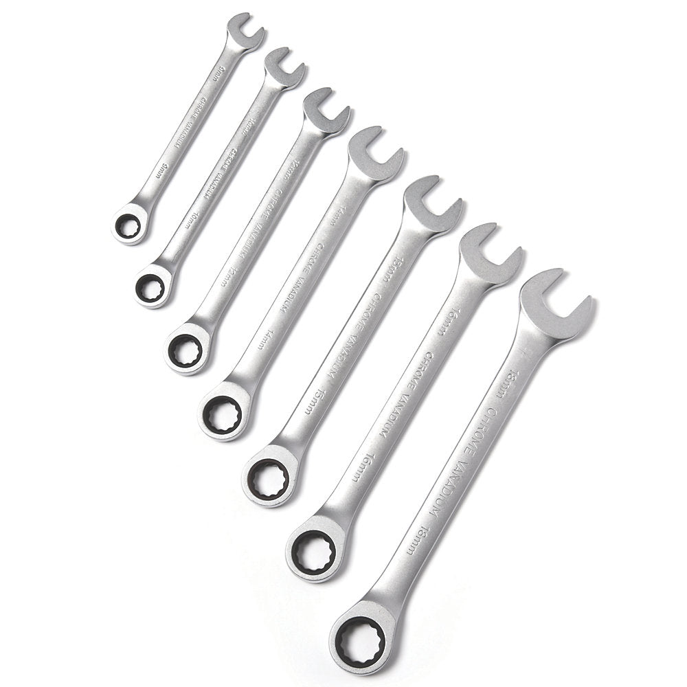  Assortiment De 7 clés Mixtes à Cliquet C.K