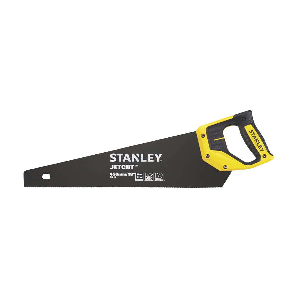  Scie à Main Pour Stratifié 11 dents/pouce Stanley Jetcut 17¾" (450mm)