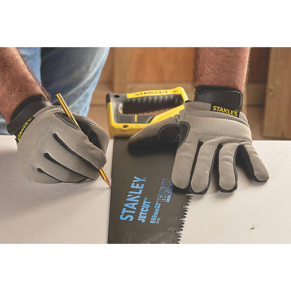  Scie à Main Pour Plaques De Plâtre 7 dents/pouce Stanley Jetcut 21¾" (550mm)