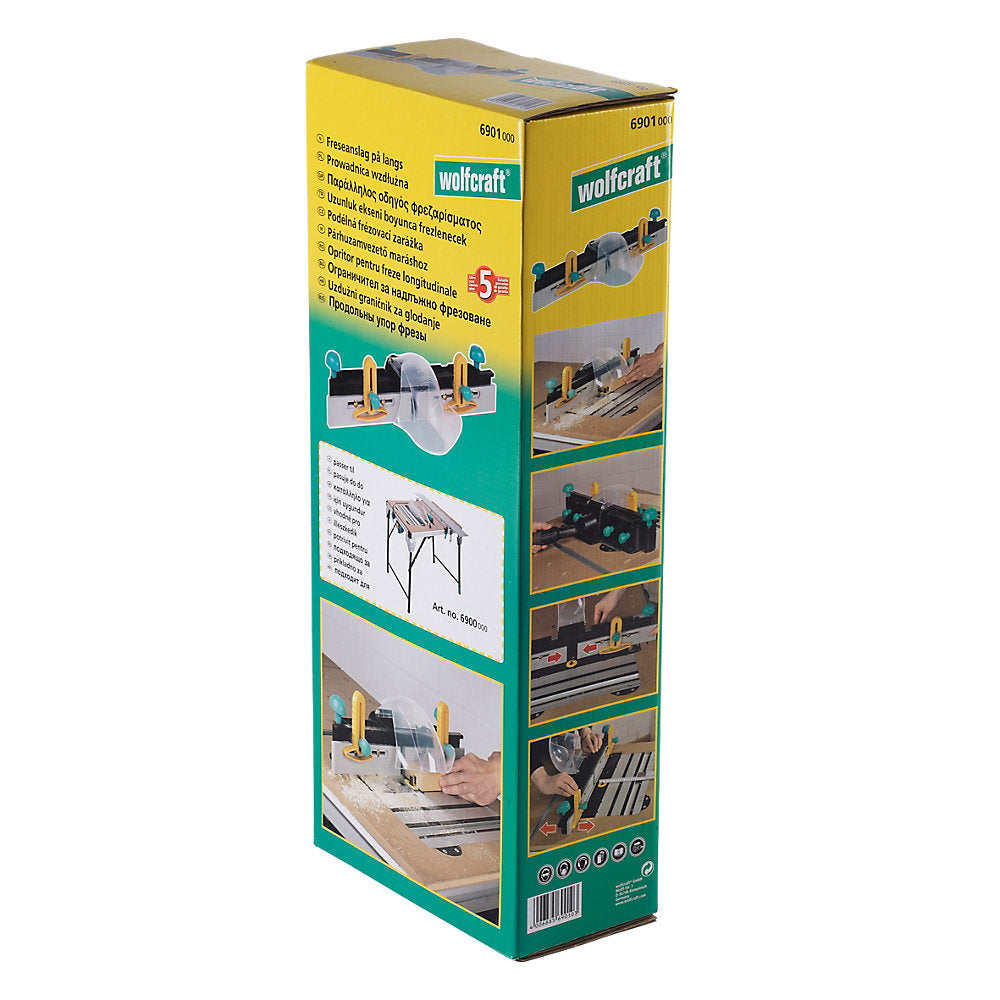  Butée De Fraisage Parallèle Wolfcraft, Lot De 1
