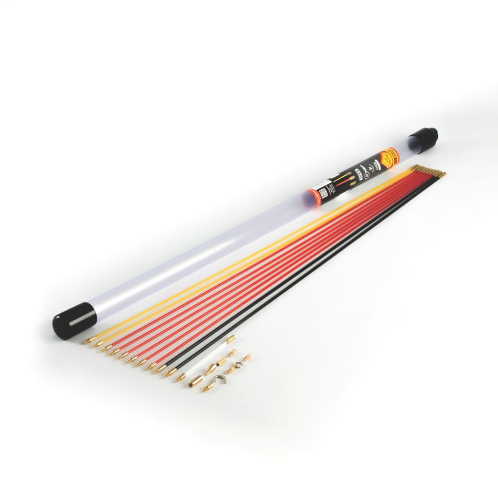  Kit De Baguettes Tire-fils Super Rod Deluxe 10m 18 pièces