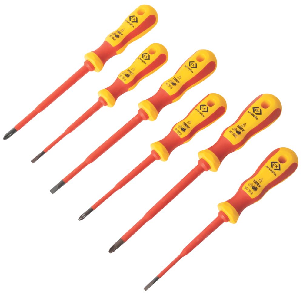  Assortiment De 6 tournevis VDE C.K