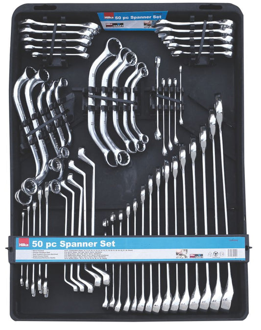  Assortiment De 50 clés Métriques Mixtes 16205002 Hilka Pro-Craft