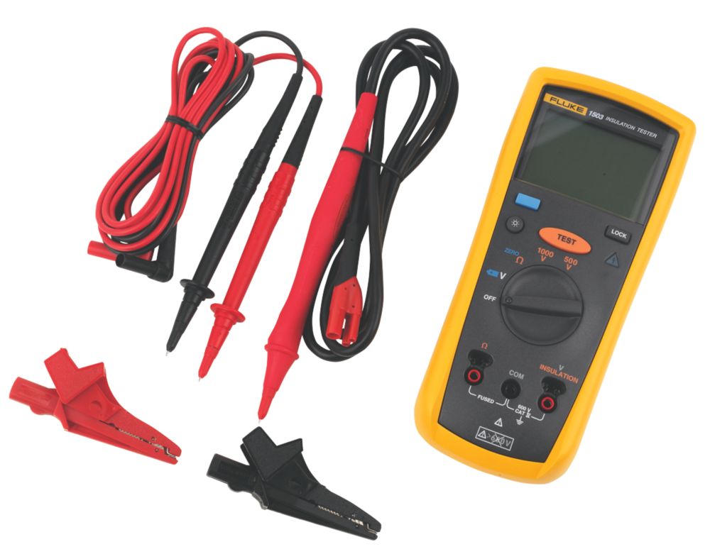  Testeur D'isolement Et De Résistance CA/CC Fluke 1 000V
