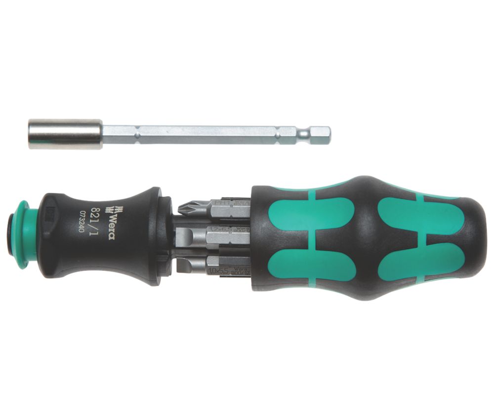  Assortiment D'embouts De Visseuse Interchangeables Kraftform Kompakt Wera 7 pièces