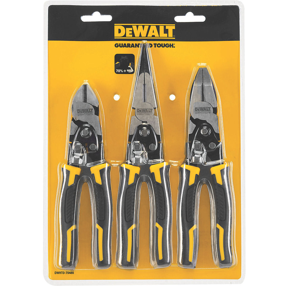  3 pinces à Action Composée DeWalt