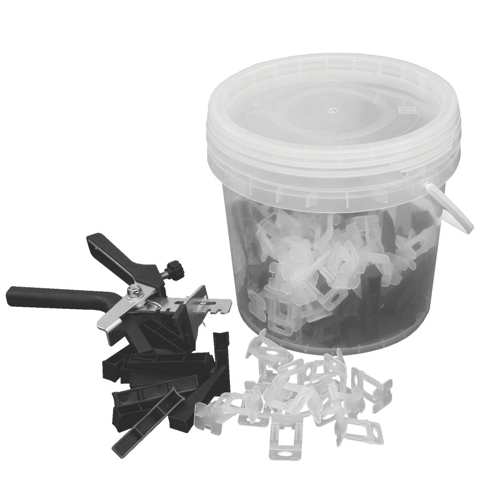  Système De Nivellement De Carreaux LSPC-2-SET, Kit De 201 pièces No Nonsense