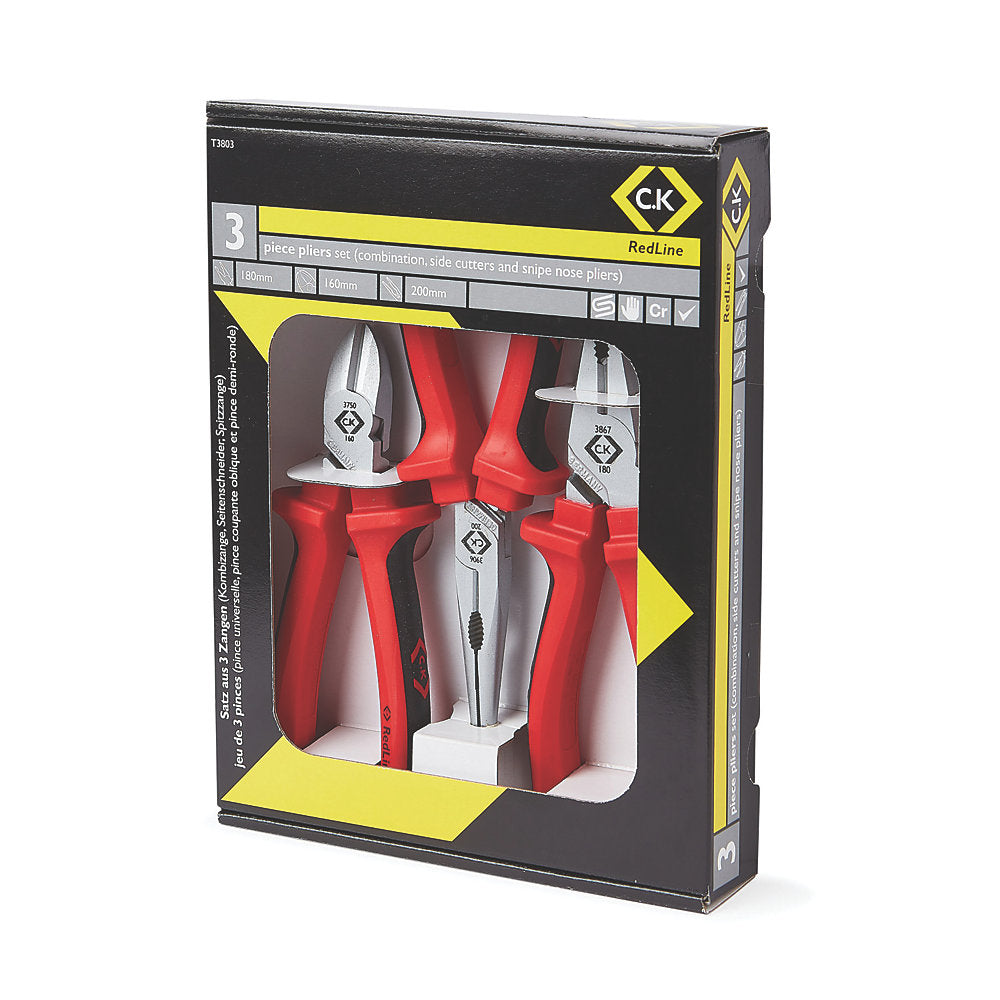  Jeu De 3 pinces Redline C.K