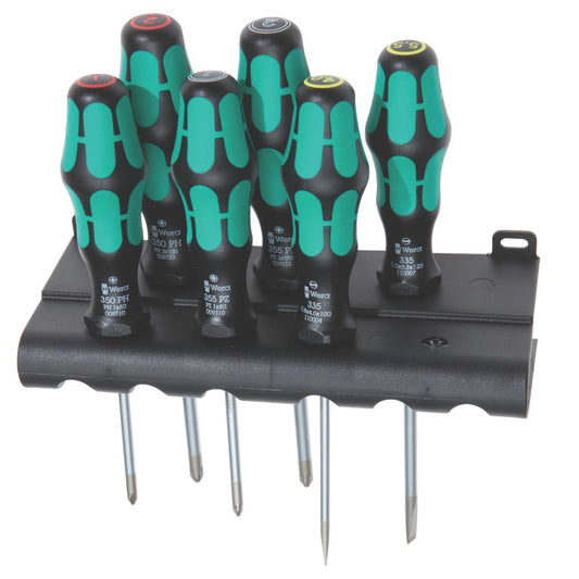  Assortiment De 6 tournevis Lasertip Kraftform Plus Wera