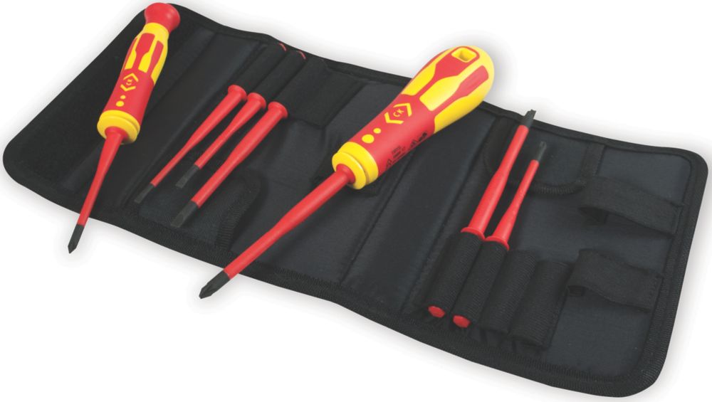  Ensemble De 9 Tournevis VDE C.K Interchangeables Assortis