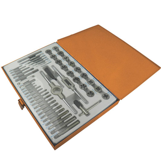  Assortiment De 51 tarauds Et Filières M3-M12 Magnusson