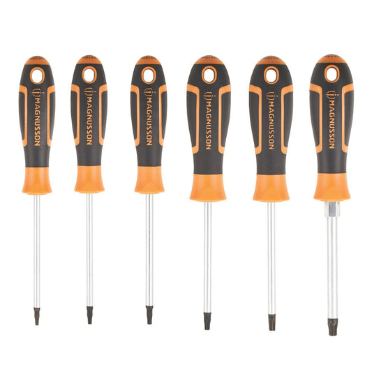  Assortiment De 6 tournevis TX Magnusson