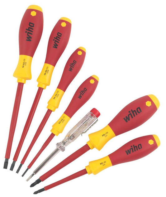  Assortiment De 7 tournevis VDE Wiha SoftFinish