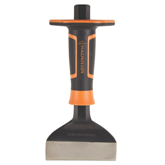  Ciseau à Brique Avec Pare-coups Magnusson 4" X 8½" 