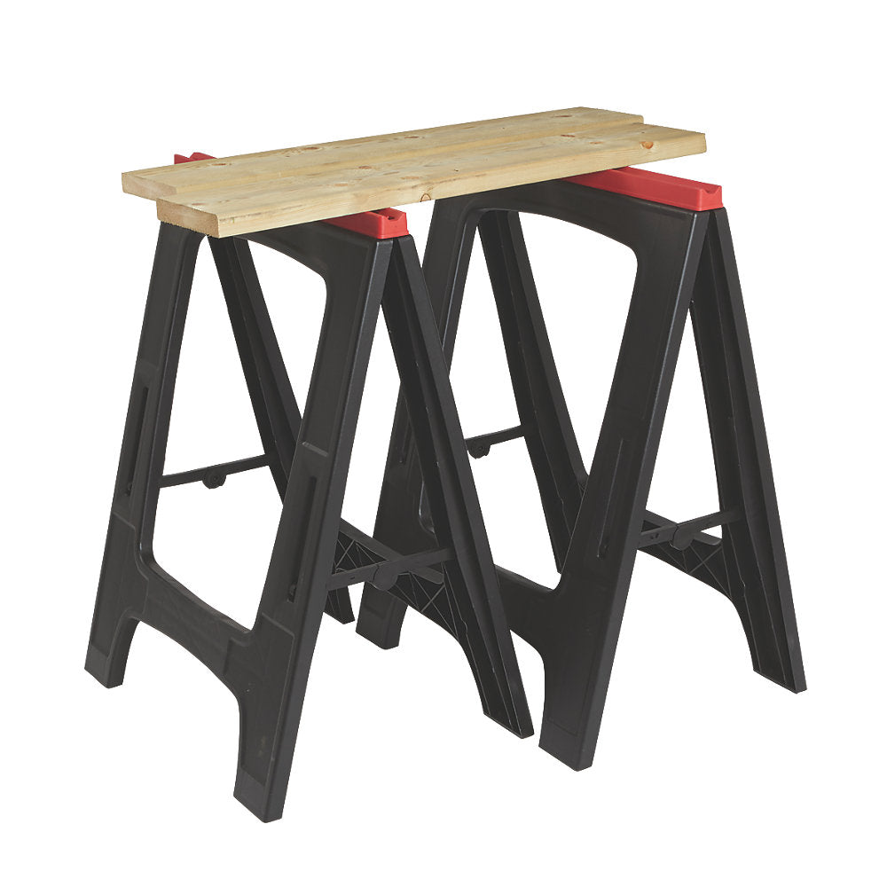  2 chevalets De Sciage 10,2cm