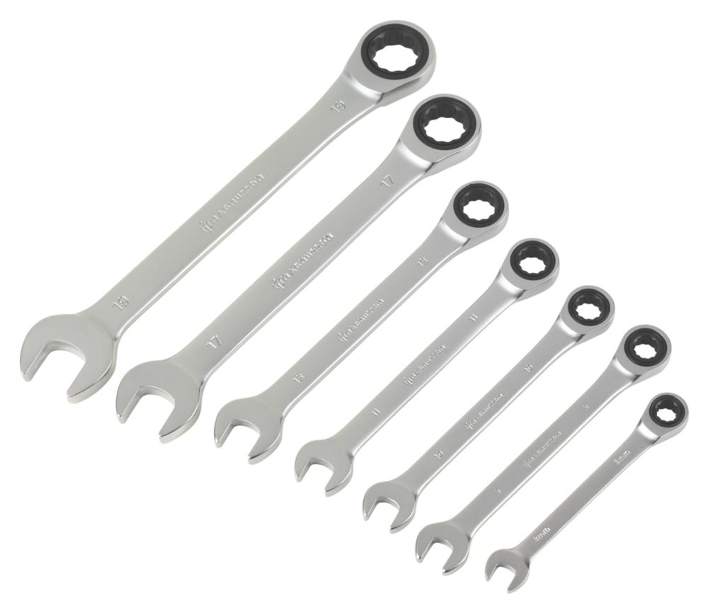  Jeu De Clés à Cliquet Magnusson W018-5 7 pièces