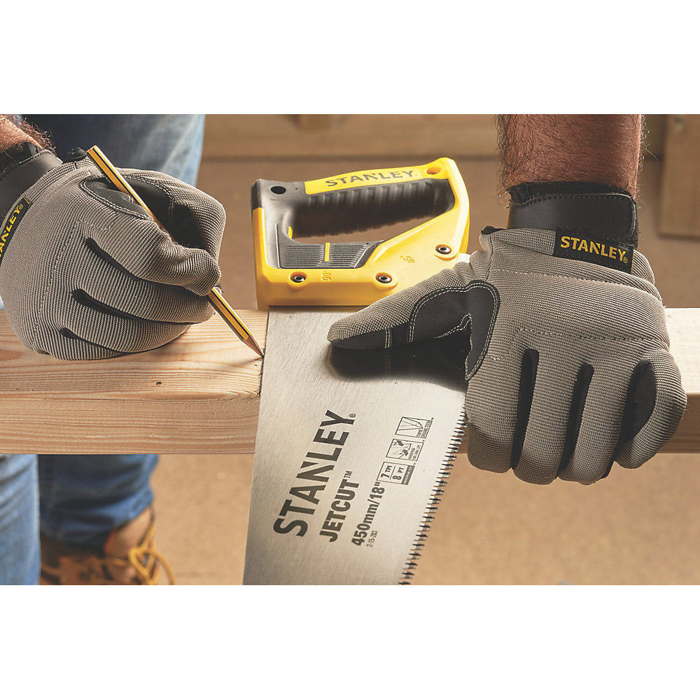  Scie à Main Pour Bois/aggloméré/MDF 7 dents/pouce Stanley Jetcut 17¾" (450mm)