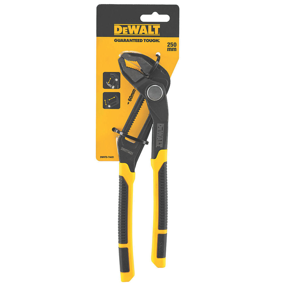  Pince Multiprise à Verrouillage DeWalt V-Jaw 10" (254mm)