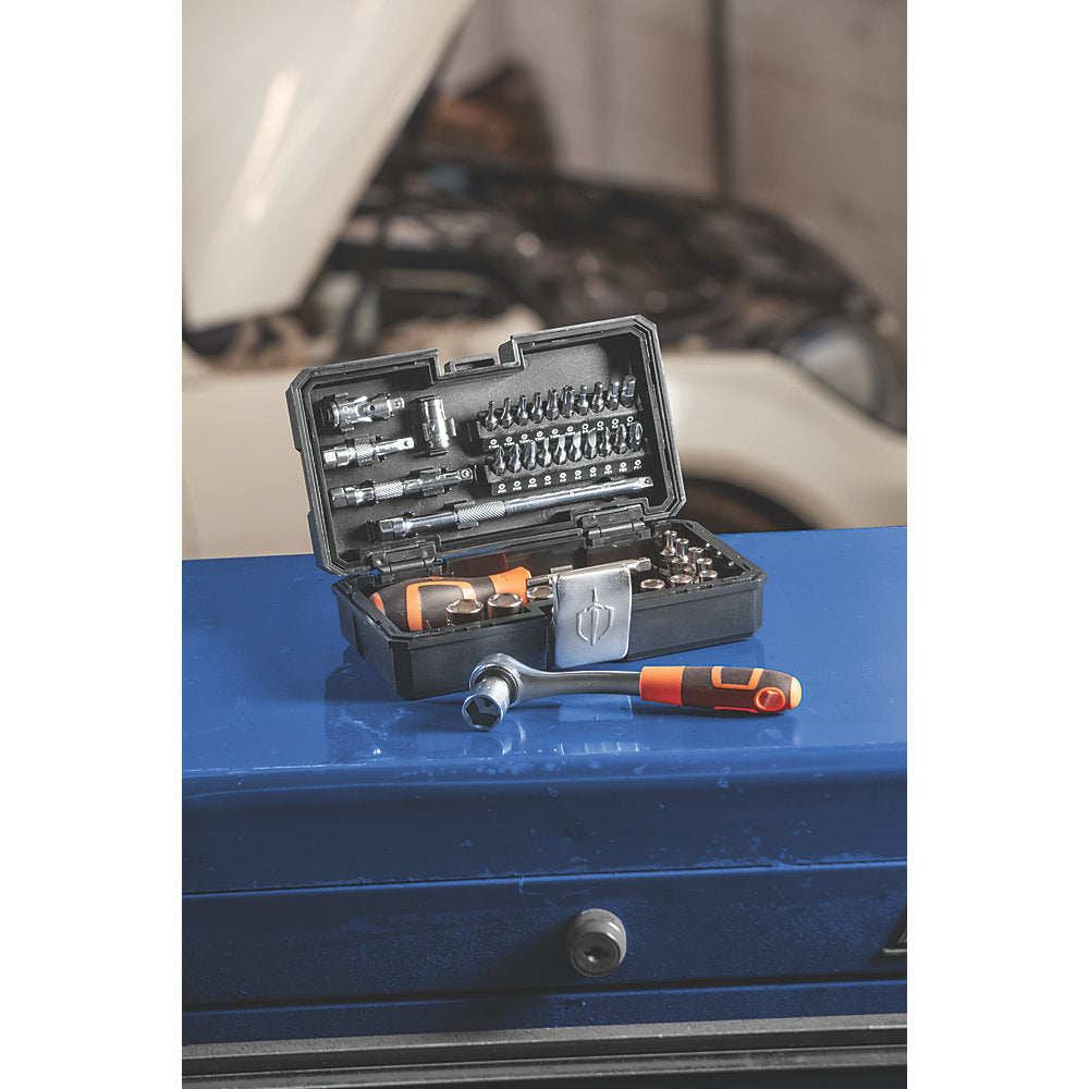  Assortiment De Douilles Standard Magnusson 1/4" 40 pièces