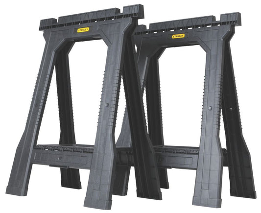  Lot De 2 petits Chevalets De Sciage Pliables Stanley 57,1cm