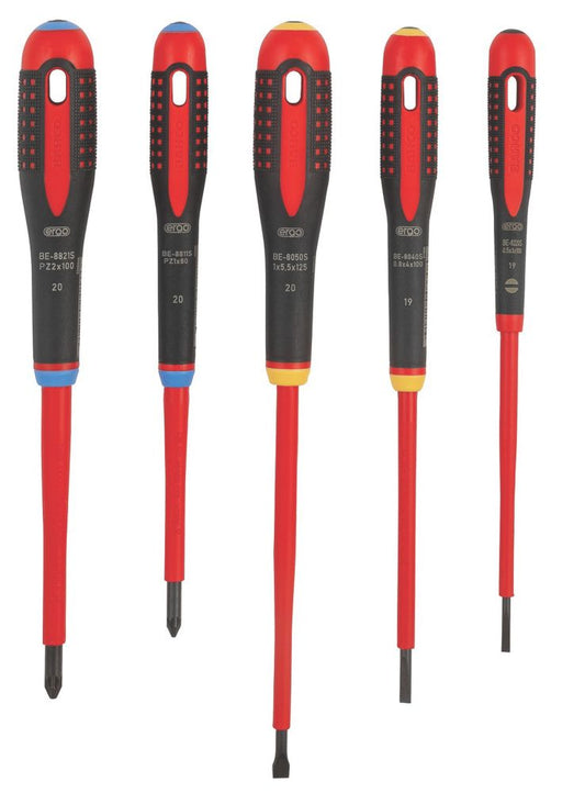  Jeu De 5 tournevis VDE Assortis Bahco Ergo