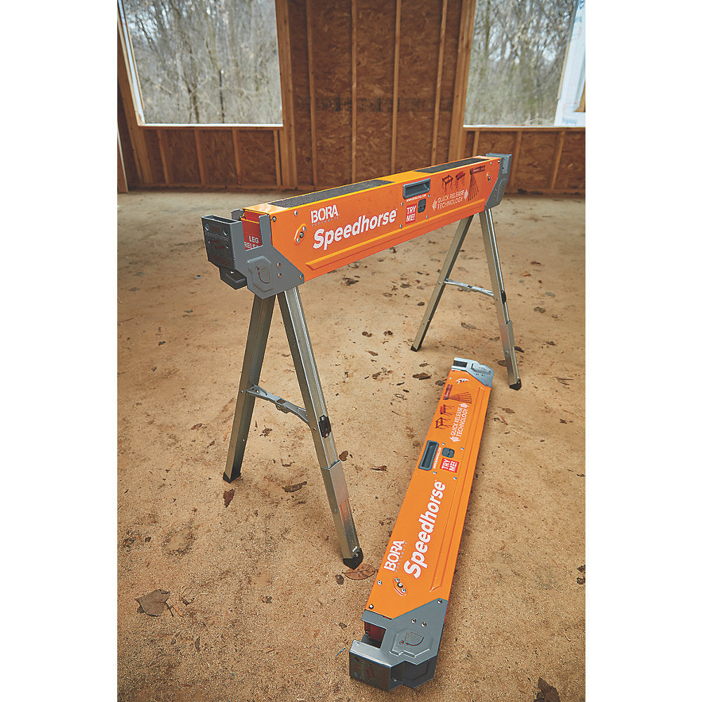  Lot De 2 chevalets De Sciage Bora Speedhorse 114cm