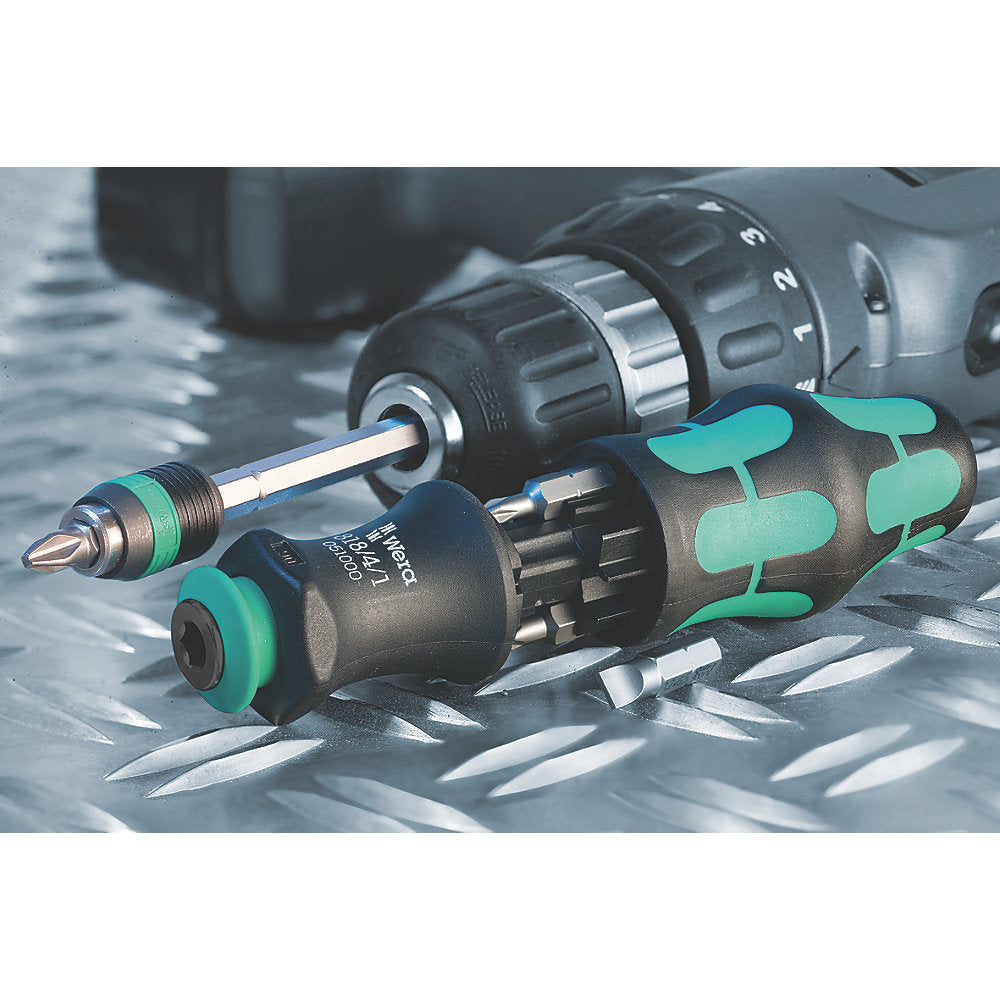  Assortiment D'embouts De Visseuse Interchangeables Avec Localisateur D'outil 1 Kraftform Kompakt Wera 8 pièces