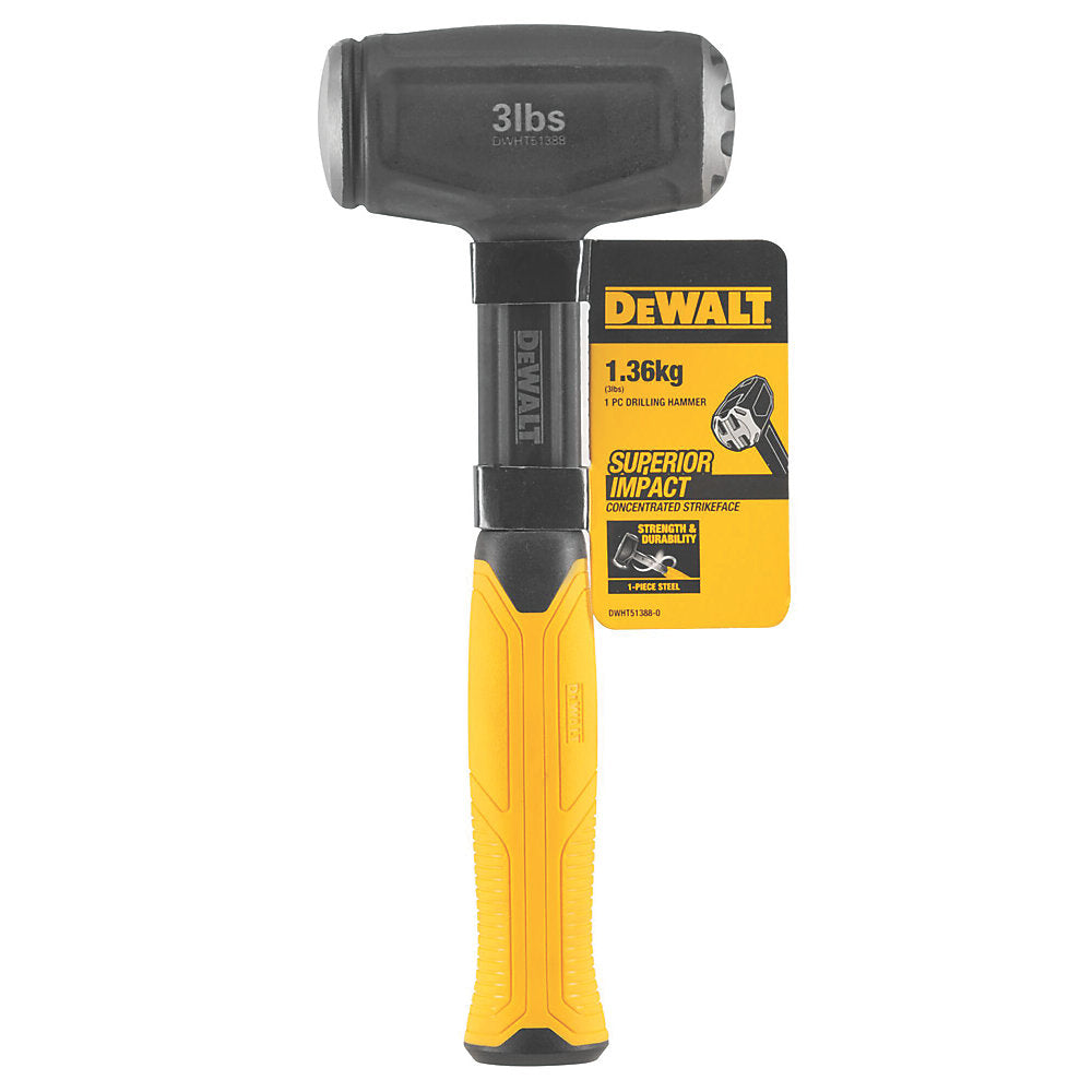  Marteau De Perforation DeWalt 3lb (1,4kg)