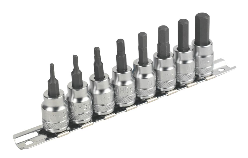  Rail De 8 douilles à Embouts Hexagonal Magnusson 3/8"