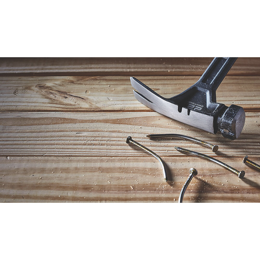  Marteau Arrache-clou Monobloc DeWalt XP Table Lisse 22oz (0,62kg)