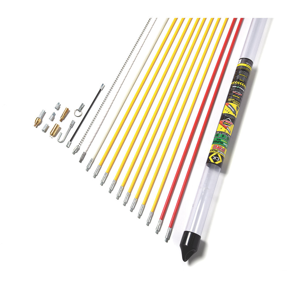  Super Kit De Baguettes Tire-fils C.K MightyRod Pro 12m 22 pièces