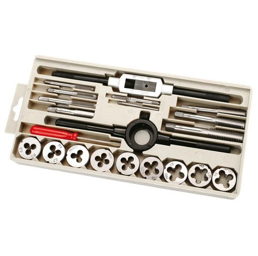  Assortiment De 21 tarauds Et Filières Métriques 3-12mm C.K