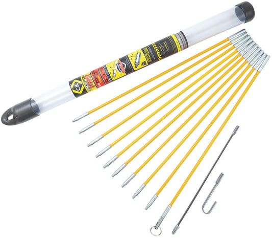  Kit De Baguettes Tire-fils Souples 6mm C.K Mighty Rod PRO 1,98m