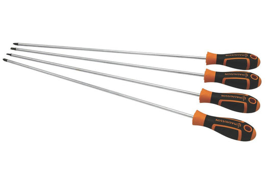  Assortiment De 4 tournevis Longue Portée Magnusson