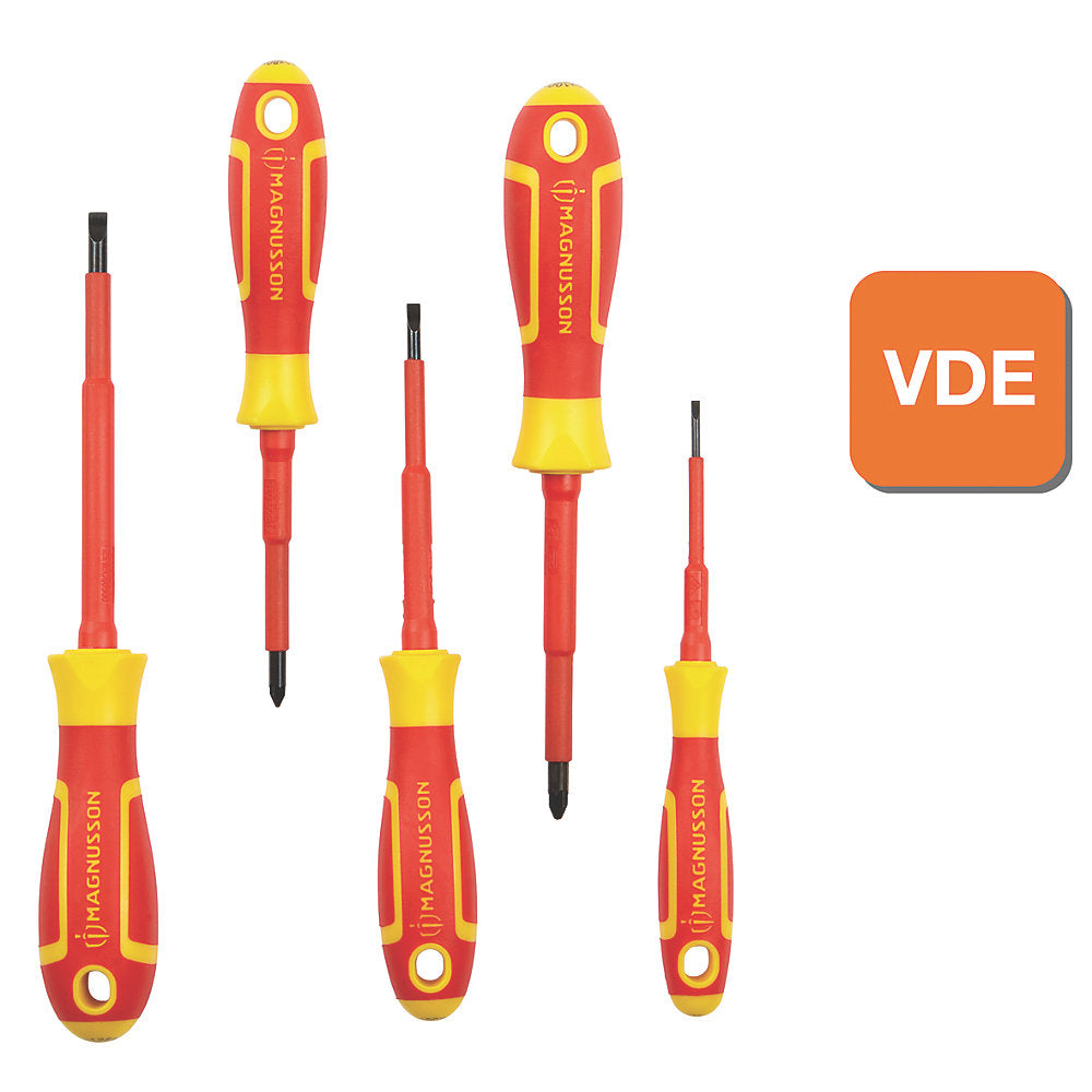  Assortiment De 5 tournevis VDE Magnusson