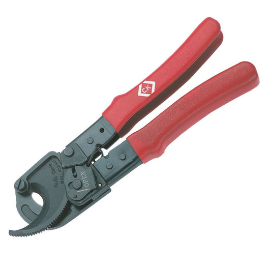  Pince Coupe-câble à Cliquet C.K 7½" (190mm)